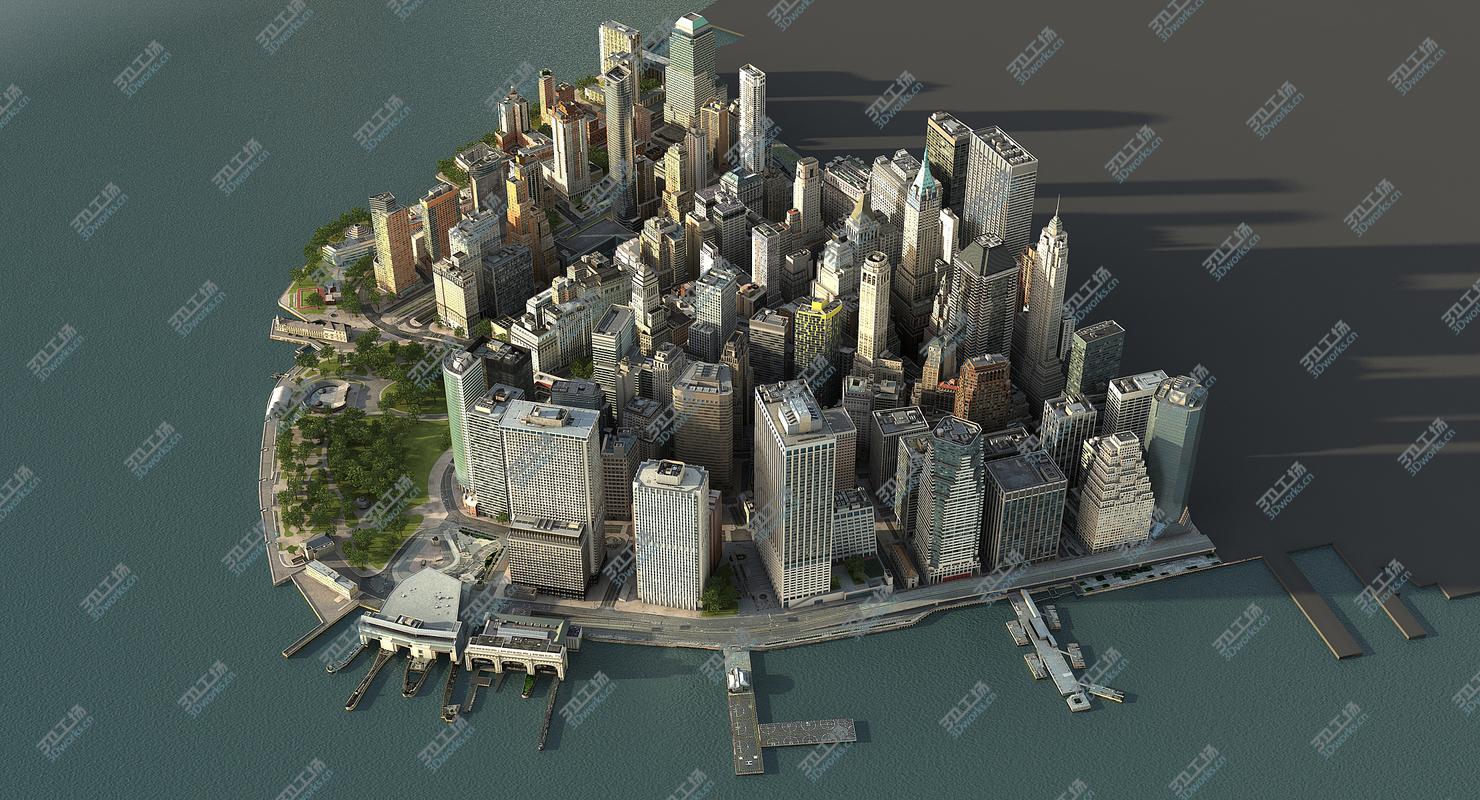 images/goods_img/20210113/3D model Manhattan Lower Tip Low Poly/3.jpg